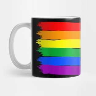 Gay Pride Support Love Rainbow Flag Lgbtq Flag Lgbt Rights Mug